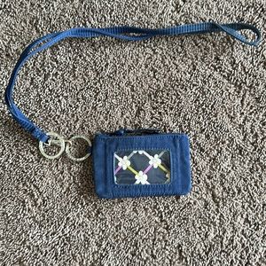 Vera Bradley lanyard and coin purse